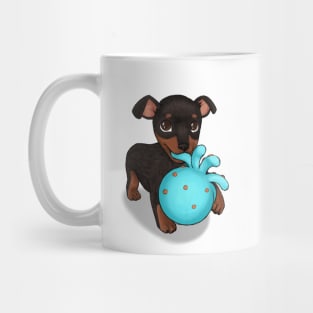 Miniature Doberman Pinscher Puppy Mug